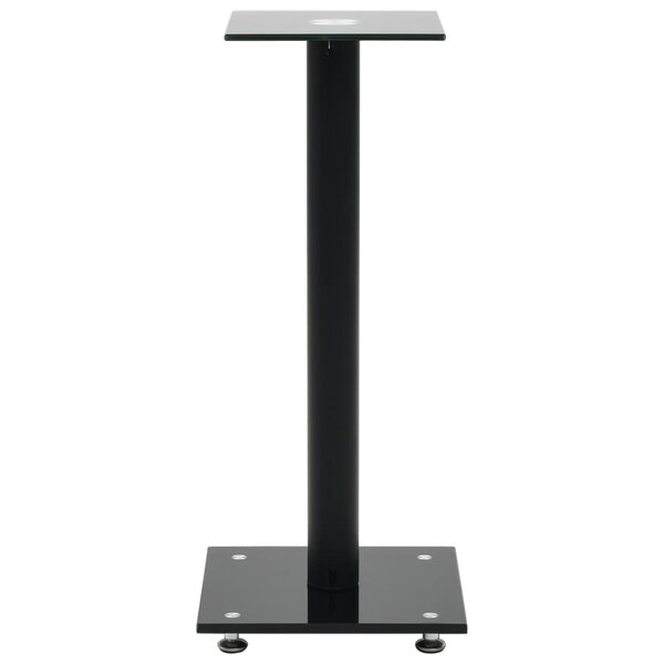 Ebern Designs Speaker Stands Tempered Glass 1 Pillar Design & Reviews